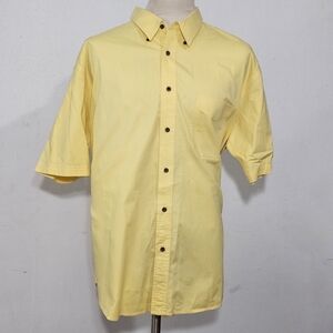 Men's XXL Austin Clothing Co Yellow Dopamine Cotton Short sleeve Shirt Dress